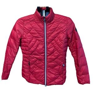 Bernardo Ladies Sz 14/16 RedPuffer Jacket Fits Like A Small Ski Snow Snowboard